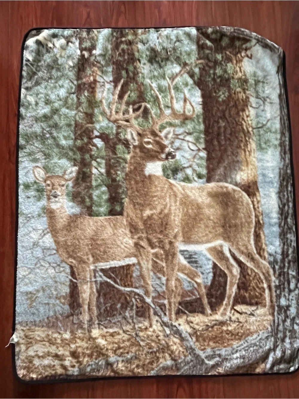 The Northwest Co James Meger COLD SNAP Deer Throw Blanket